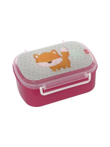 Sigikid Brotdose Lunchbox mit Rohkostschälchen in beere