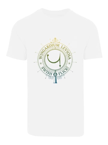 F4NT4STIC T-Shirt Harry Potter Wingardium Leviosa in weiß