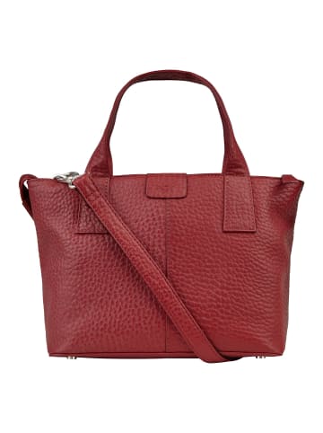 VLD VOi Leather Design Hirsch Handtasche Leder 30 cm granat