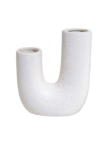 Butlers Vase Höhe 18cm TUBE in Weiß