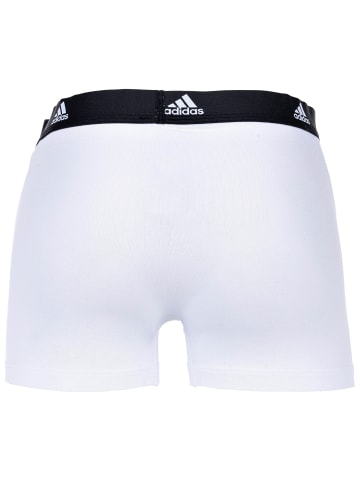 adidas Boxershort 3er Pack in Schwarz/Grau/Weiß