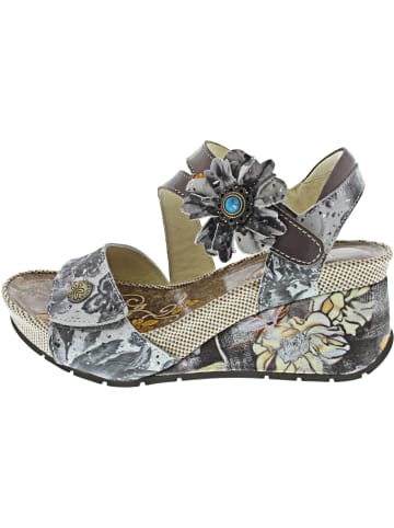 LAURA VITA Sandale Grau