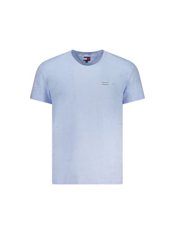 Tommy Hilfiger Hellblaues Baumwoll-T-Shirt