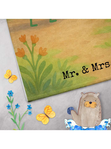 Mr. & Mrs. Panda handtuch baumwolle Avocado Pärchen Design ohne ... in Weiß