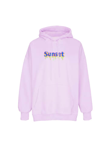 IZIA Women Hoodie in Lavender