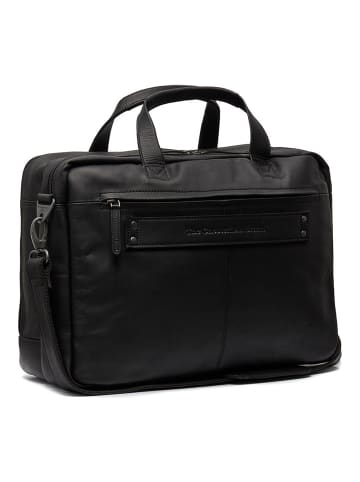 The Chesterfield Brand Wax Pull Up Aktentasche Leder 44 cm Laptopfach black