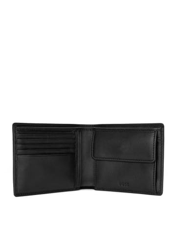 BOSS Asolo - Herrengeldbörse 5cc Leder 12 cm in schwarz