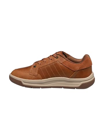 Caterpillar Apa Cush Low Leder Sneakers Braun