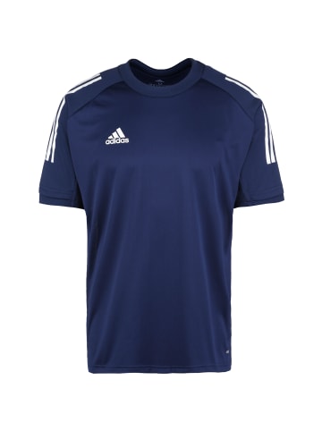 adidas Performance Trainingsshirt Condivo 20 in dunkelblau / weiß