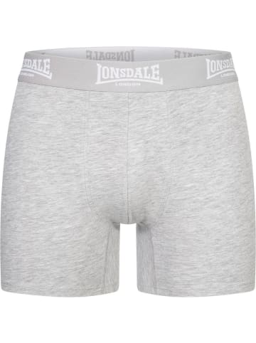 Lonsdale Boxershort "East Challow Boxershorts 4Er-Pack" in Schwarz