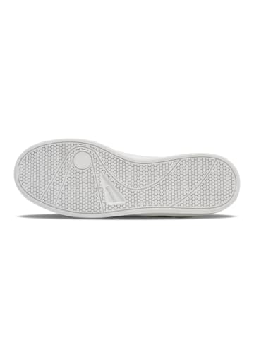Hummel Schnürsenkel Sneaker Court Line Lebensstil Erwachsene in WHITE/BLACK