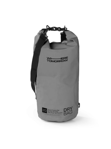 Where Tomorrow PVC dry bag Style 01 20L grau grau