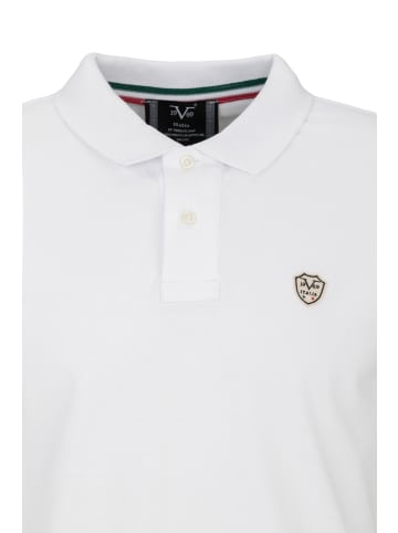 19V69 Italia by Versace Poloshirt Emilio Shield in weiß