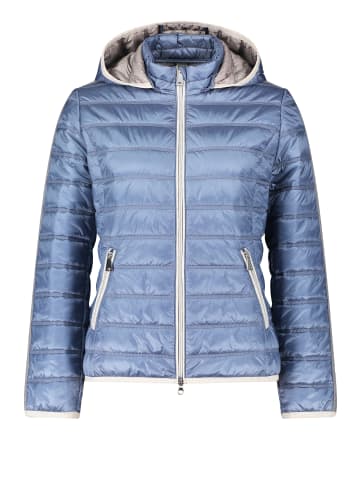 Betty Barclay Steppjacke mit abnehmbarer Kapuze in Stonewash