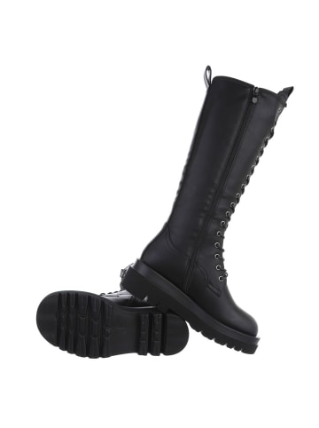 Ital-Design Stiefel in Schwarz