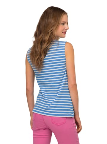 LAURASØN Strick-Top in azurblau