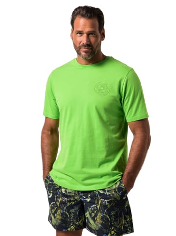 JP1880 Kurzarm T-Shirt in grasgrün