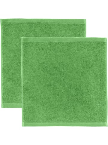 Erwin Müller Frottier Seiftuch 2er-Pack Heidenheim in grün