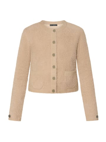 Betty Barclay Strick-Cardigan mit aufgesetzten Taschen in Natural