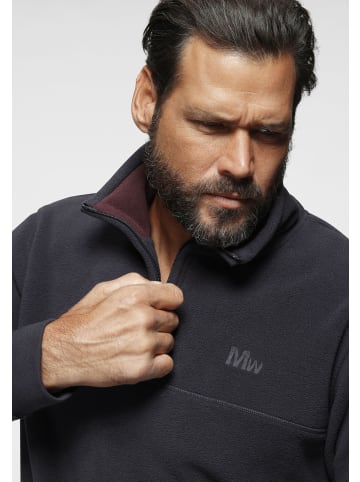 Man's World Fleecepullover in marine