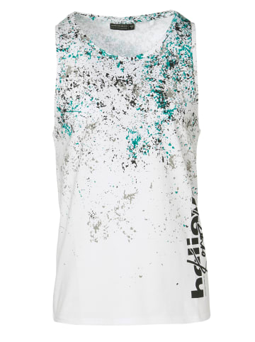 KOROSHI Tank Top Shirt in weiß