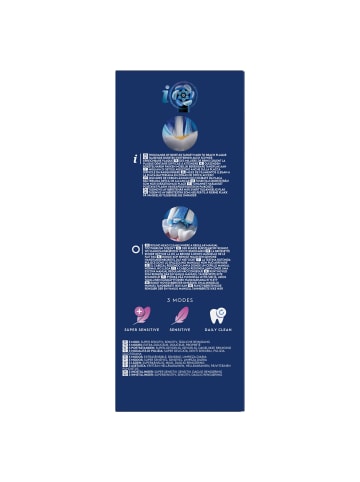 Oral-B Elektr. Zahnbürste "iO2 + 12 Bürsten Ultimative Reinigung" in Schwarz