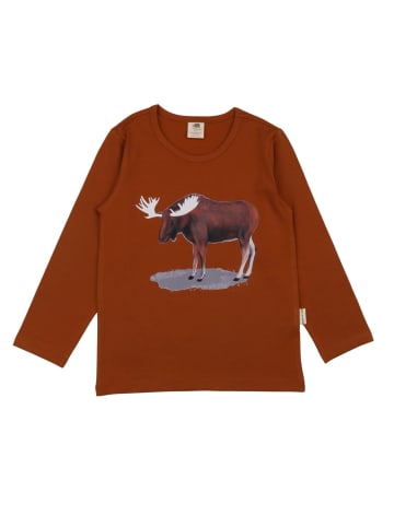 Walkiddy Langarmshirt Terracotta-Shirt