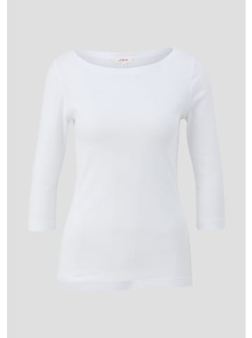 s.Oliver T-Shirt in 0100_weiß