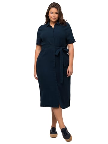 Ulla Popken Midikleid in marine