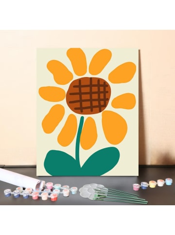 ARTNANAS DIY Malen nach Zahlen Set-"Happy Sunflower"