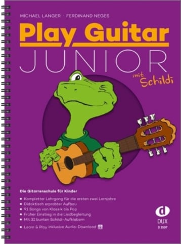 Edition Dux Buch - Play Guitar Junior mit Schildi