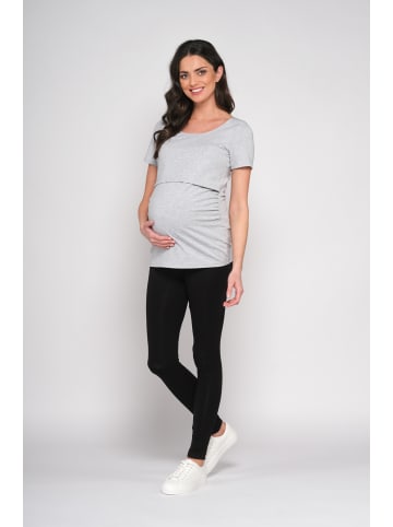 Cool Mama Umstands- und Still  T-shirt 2 in 1 in GRAU