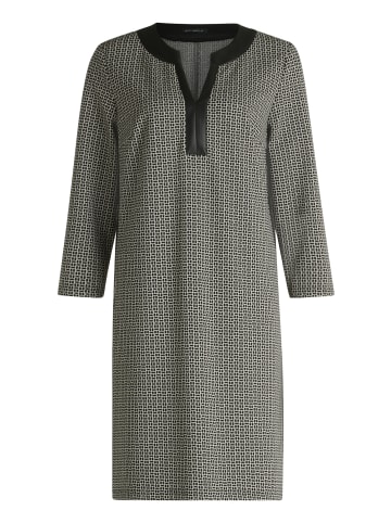 Betty Barclay Jerseykleid mit Eingrifftaschen in Weiß/Schwarz