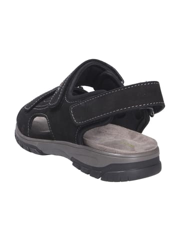 WALDLÄUFER Sandale HARALD in schwarz