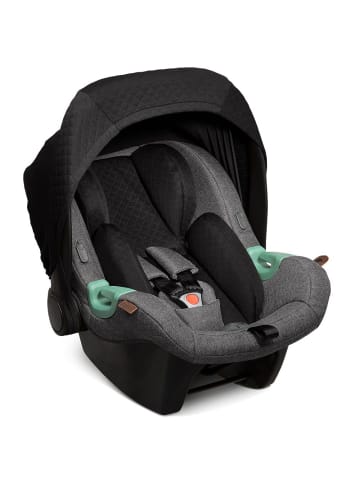 ABC-Design Babyschale Tulip inkl. Zusatzverdeck (Autositz in grau,silber