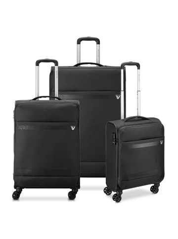 Roncato Jazz 4.0 4 Rollen Kofferset 3-teilig schwarz