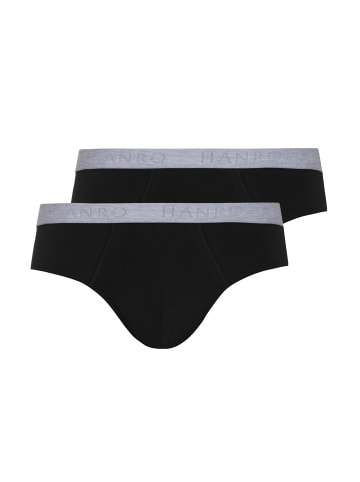 Hanro Slip / Unterhose Cotton Essentials in Schwarz
