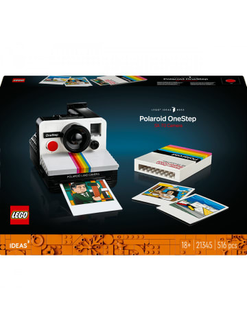 LEGO Bausteine Ideas Polaroid OneStep SX-70 Sofortbildkamera, ab 18 Jahre