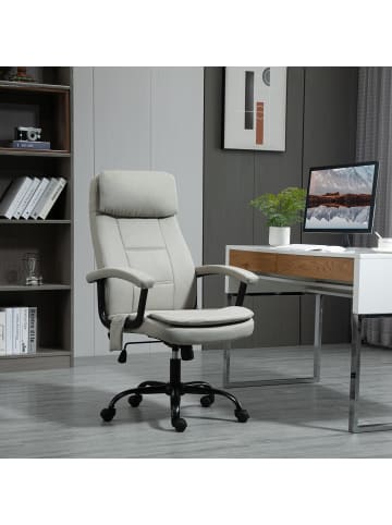 Vinsetto Massagestuhl-63B x 70T x 112-121H cm-Beige