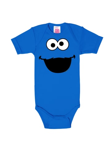 Logoshirt Body in azurblau