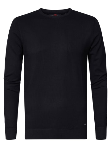 Petrol Industries Essential Crewneck Strick in Schwarz