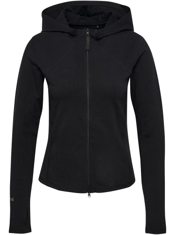 Hummel Reißverschluss Kapuzenpullover Hmlfoundation Multisport Damen in BLACK