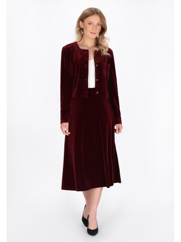DreiMaster Klassik Women Blazer in burgundy