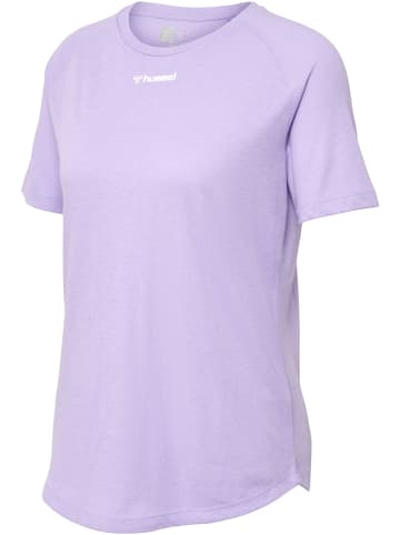 Hummel Hummel T-Shirt Hmlmt Yoga Damen Atmungsaktiv Leichte Design in LAVENDER