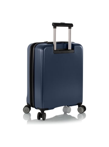 Heys Hatch 4 Rollen Kabinentrolley 53 cm Laptopfach mit Dehnfalte in navy