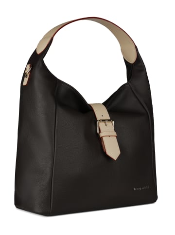 Bugatti Handtasche ELLA Kunstfaser in dunkelbraun