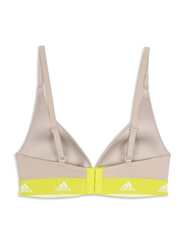 adidas Bügelloser BH PADDED BRALETTE in Beige