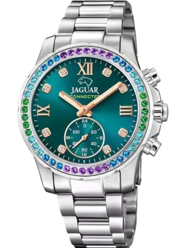 Jaguar Uhr in Grün