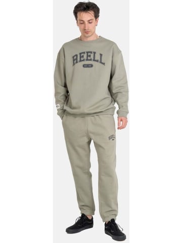 Reell Sweatjacke "Team Crewneck" in Grün