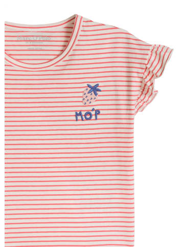 Marc O'Polo KIDS-GIRLS T-Shirt in CORAL STRIPE